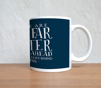 60% OFF on StyBuzz Far Far Better Things Porcelain Mug 300 ml