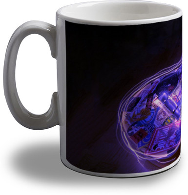 Artifa Cool Guitar AMG0395 Porcelain, Ceramic Mug 350 ml Artifa Cool Guitar AMG0395 Porcelain, Ceramic Mug 350 ml