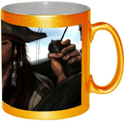 57% OFF on AMY Pirates Of The Caribbean Cartoon Art coffee Ceramic Mug