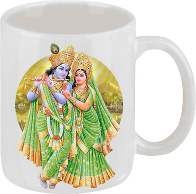 28% OFF on Ellicon D61 Radha Krishna Ceramic Mug 325 ml 28% OFF on Ellicon D61 Radha Krishna Ceramic Mug 325 ml
