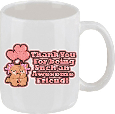 16% OFF on Ellicon 179 Thank You Awesome Friend Ceramic Mug 16% OFF on Ellicon 179 Thank You Awesome Friend Ceramic Mug
