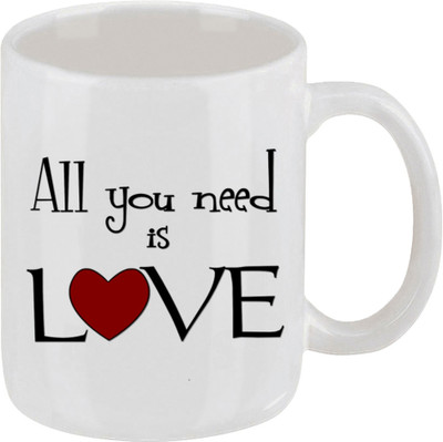 16% OFF on Ellicon 24 All You Need Love Ceramic Mug 16% OFF on Ellicon 24 All You Need Love Ceramic Mug