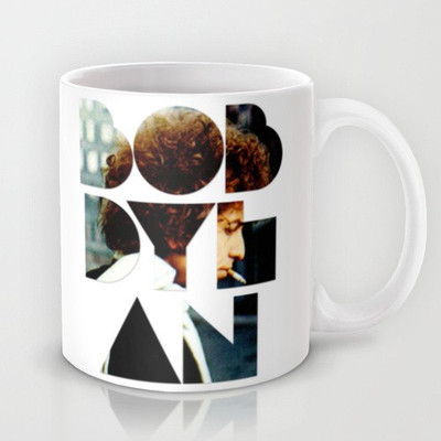 41% OFF on Astrode Bob Dylan Font Colour Ceramic Mug 325 ml