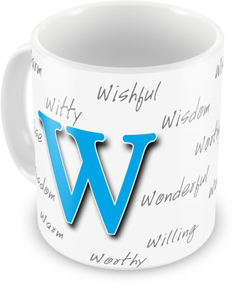 26% OFF on Everyday Gifts Happy Birthday Gift For Starting Letter W Ceramic Mug 26% OFF on Everyday Gifts Happy Birthday Gift For Starting Letter W Ceramic Mug