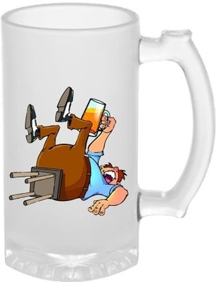 53% OFF on Printland Just Out Beer Glass Mug 500 ml 53% OFF on Printland Just Out Beer Glass Mug 500 ml