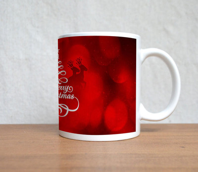 50% OFF on StyBuzz Merry Christmas Art Red Christmas Ceramic Mug 300 ml 50% OFF on StyBuzz Merry Christmas Art Red Christmas Ceramic Mug 300 ml