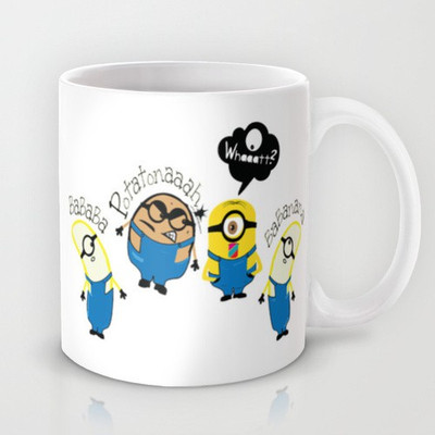 50% OFF on Astrode Minion Potatonaaah Ceramic Mug 325 ml 50% OFF on Astrode Minion Potatonaaah Ceramic Mug 325 ml