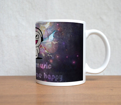 16% OFF on StyBuzz I Love Music Porcelain Mug 300 ml 16% OFF on StyBuzz I Love Music Porcelain Mug 300 ml