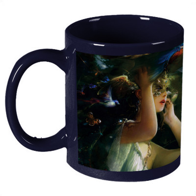 56% OFF on Amy Fairy Tales Princess Pretty Ceramic Mug 330 ml