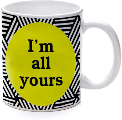 45% OFF on Printland All Yours Ceramic Mug 350 ml 45% OFF on Printland All Yours Ceramic Mug 350 ml