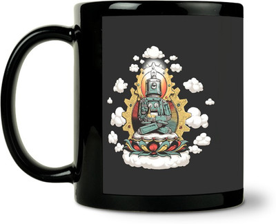 36% OFF on ShopMantra Robotic Buddha Ceramic Mug 300 ml 36% OFF on ShopMantra Robotic Buddha Ceramic Mug 300 ml