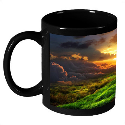 61% OFF on AMY Cute Animatede Dj Girl Ceramic Mug 325 ml