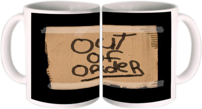 25% OFF on Shopkeeda Out Of Order Ceramic Mug 350 ml 25% OFF on Shopkeeda Out Of Order Ceramic Mug 350 ml