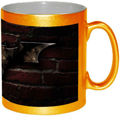 57% OFF on AMY Metal Batman Logo On Wall coffee Ceramic Mug