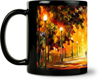 54% OFF on ShopMantra Beautiful Painting Ceramic Mug 300 ml