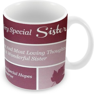 23% OFF on Everyday Gifts For a Very Special Sister Ceramic Mug 325 ml