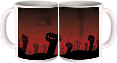 25% OFF on Shopkeeda Revolution Ceramic Mug 350 ml