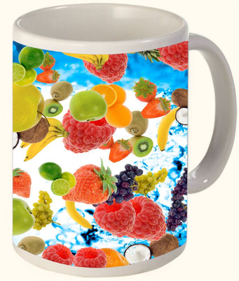 60% OFF on Timpax Most Popular & Best Selling Printed Ceramic 325 ML Dishwasher safe. D.No. N-373 Ceramic Mug 325 ml