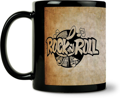 54% OFF on ShopMantra Rock N Roll Skull Music Ceramic Mug 300 ml