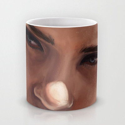 41% OFF on Astrode Piercing Gaze Ceramic Mug 325 ml