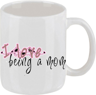 16% OFF on Ellicon 151 I Love Being A Mom Ceramic Mug