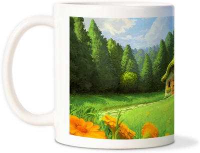 83% OFF on Amy Kids Cute Little House Ceramic Mug