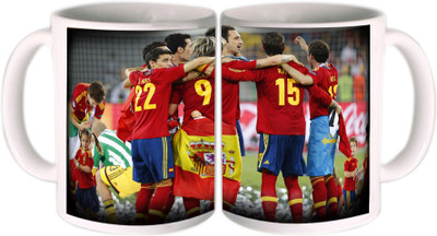 25% OFF on Shopkeeda FIFA 2014 Football Plant Ceramic Mug 350 ml