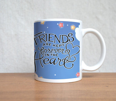 50% OFF on StyBuzz Friends are Keep Forever Porcelain Mug 300 ml