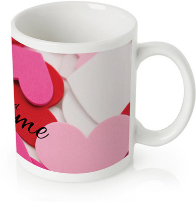 60% OFF on WebPlaza W114E509BLove Ceramic Mug
