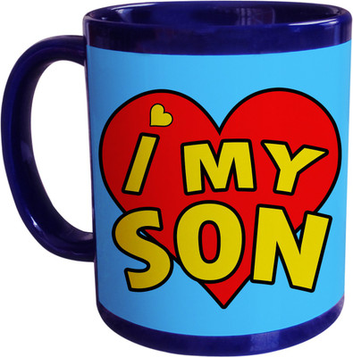 55% OFF on SajawatHomes Gifts For Son Blue Coffee Ceramic Mug 350 ml 55% OFF on SajawatHomes Gifts For Son Blue Coffee Ceramic Mug 350 ml