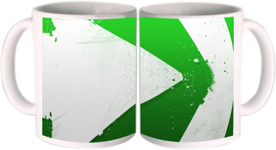 25% OFF on Shopkeeda Green Arrow Art Ceramic Mug 350 ml
