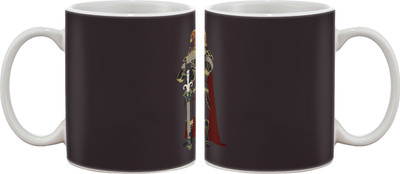 Artifa Knight With Sword Artistic Porcelain, Ceramic Mug 350 ml