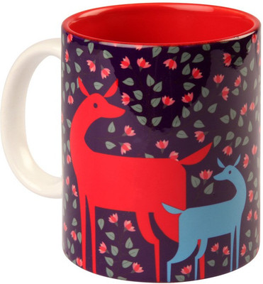 50% OFF on Studio Pandora Purple Deer Coffee Ceramic Mug 325 ml 50% OFF on Studio Pandora Purple Deer Coffee Ceramic Mug 325 ml
