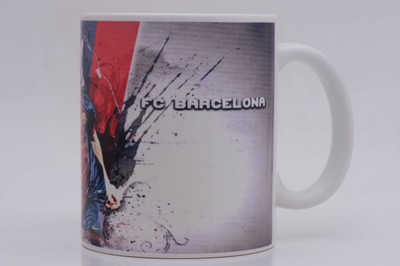 55% OFF on 642 Stitches Lionel Messi Porcelain Mug