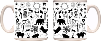 50% OFF on Posterboy Cave Art Ceramic Mug