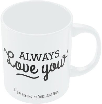 19% OFF on PosterGuy I will Always Love You Valentine's Day Coffee Ceramic Mug 280 ml 19% OFF on PosterGuy I will Always Love You Valentine's Day Coffee Ceramic Mug 280 ml