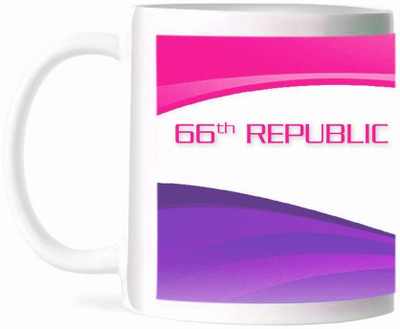 50% OFF on Refeel Gifts 66th Republic Day(SD-199) Ceramic Mug