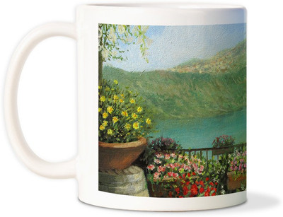 87% OFF on AMY Mountains Beauty Pretty Ceramic Mug 87% OFF on AMY Mountains Beauty Pretty Ceramic Mug