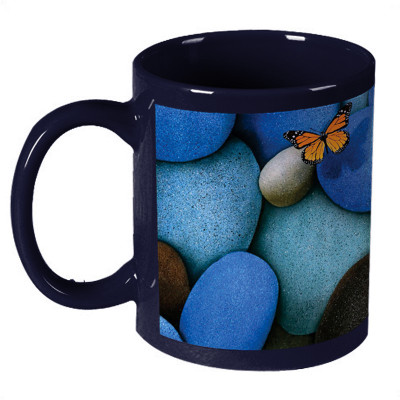 68% OFF on Amy Big Stones Butterfly Ceramic Mug 330 ml 68% OFF on Amy Big Stones Butterfly Ceramic Mug 330 ml