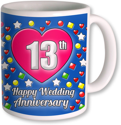 58% OFF on Photogiftsindia Gifts For 13th Wedding Anniversary Coffee Ceramic Mug 350 ml 58% OFF on Photogiftsindia Gifts For 13th Wedding Anniversary Coffee Ceramic Mug 350 ml