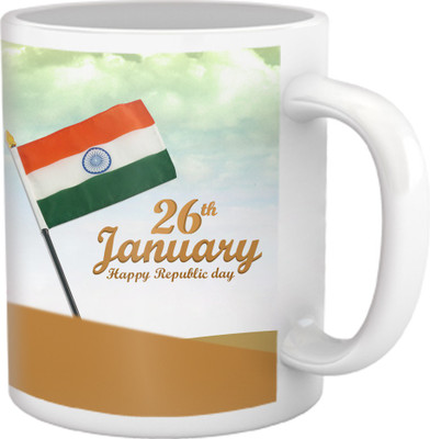 50% OFF on Tiedribbons 26 January Happy Republic Day Coffee Ceramic Mug 350 ml 50% OFF on Tiedribbons 26 January Happy Republic Day Coffee Ceramic Mug 350 ml