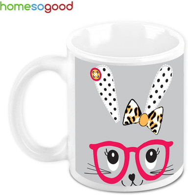 41% OFF on Homesogood The Cutest Smile Ceramic Mug 280 ml 41% OFF on Homesogood The Cutest Smile Ceramic Mug 280 ml
