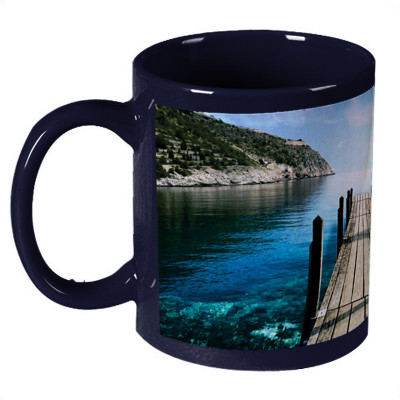 56% OFF on Amy Island Beauty Mountains Dark Blue Ceramic Mug 330 ml 56% OFF on Amy Island Beauty Mountains Dark Blue Ceramic Mug 330 ml