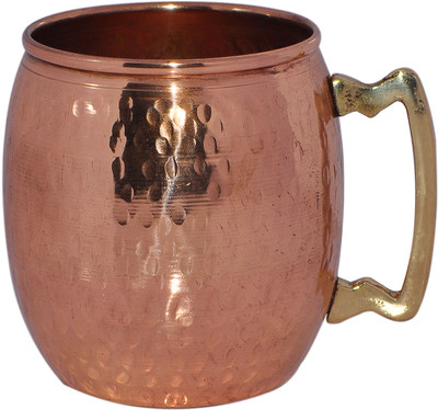 60% OFF on Prisha India Craft 007 Copper Mug 560 ml 60% OFF on Prisha India Craft 007 Copper Mug 560 ml
