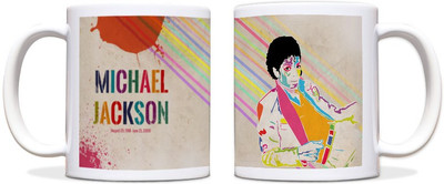 60% OFF on ShopMantra Painted Michael Jackson Black Ceramic Mug 300 ml 60% OFF on ShopMantra Painted Michael Jackson Black Ceramic Mug 300 ml