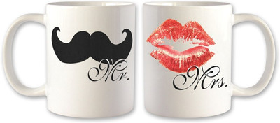 25% OFF on Todu Gift TDMRMRS Ceramic Mug Pack of 2 25% OFF on Todu Gift TDMRMRS Ceramic Mug Pack of 2