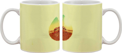 Artifa Van In Farm Porcelain, Ceramic Mug 350 ml