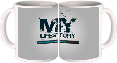 25% OFF on Shopkeeda My Life Story Ceramic Mug 350 ml 25% OFF on Shopkeeda My Life Story Ceramic Mug 350 ml