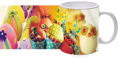 45% OFF on Printland Multi Flavoured Icecream Ceramic Mug