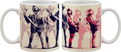 Artifa Mechanix Guitar Player Porcelain, Ceramic Mug 350 ml Artifa Mechanix Guitar Player Porcelain, Ceramic Mug 350 ml